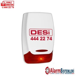 Desi Alarm Desi Çift Buzzerli Siren