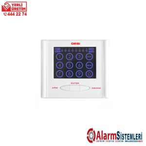 Desi Alarm Desi Dokunmatik Tuş Takımı
