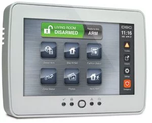 PowerSeries TouchScreen Güvenlik Sistemi Tuş PTK5507