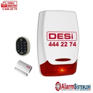Desi Midline Tuş Takımlı (Keypad) Alarm Sistemi